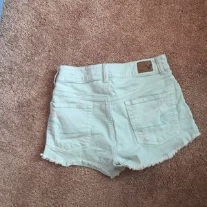 American Eagle pastel high waisted Jean Shorts